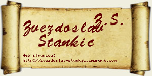 Zvezdoslav Stankić vizit kartica